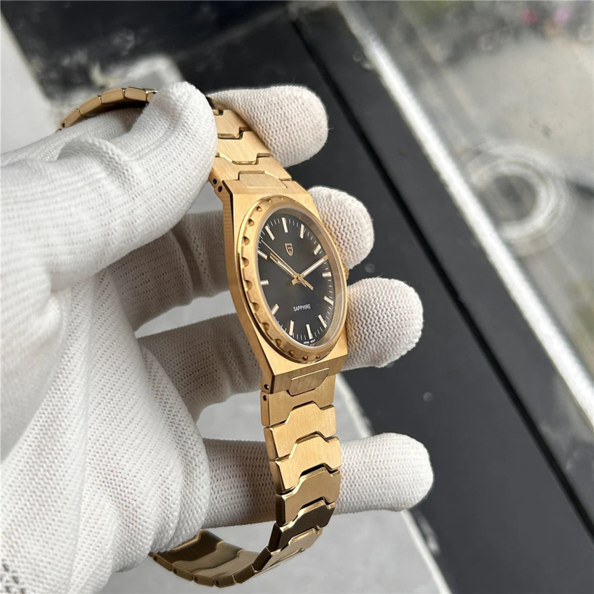 business men wristwatch