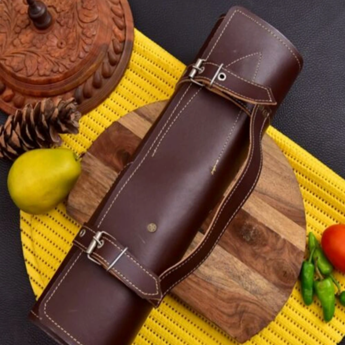 Knife Leather Bag