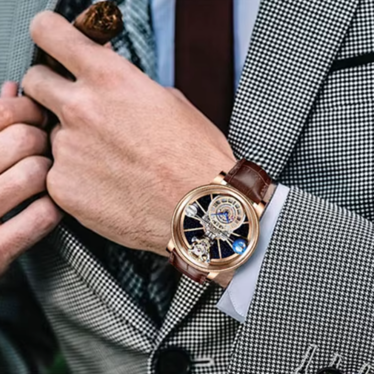 MEN luxury mechanical watch