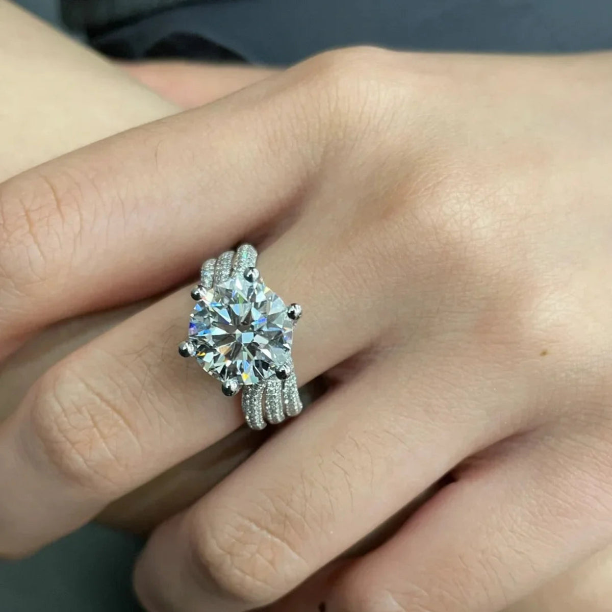 Moissanite Engagement Rings