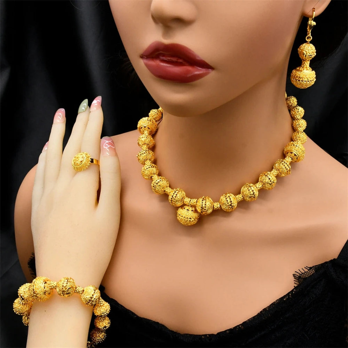 Nigerian bridal jewellery