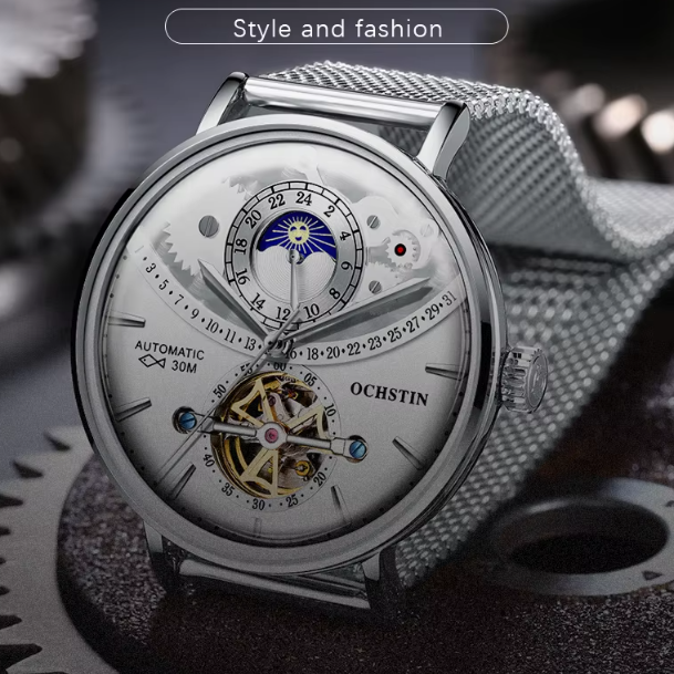 Moon Phase Wristwatch