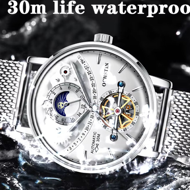 Moon Phase Wristwatch