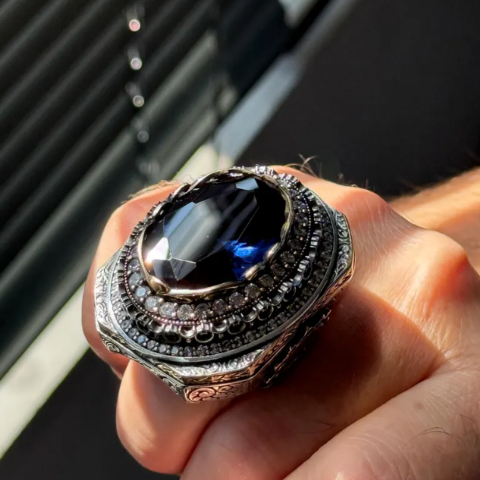 Turkish sapphire ring