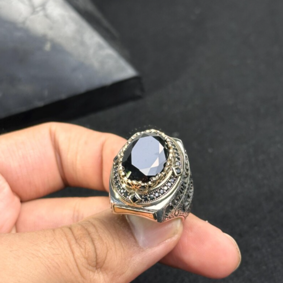 Turkish silver ring