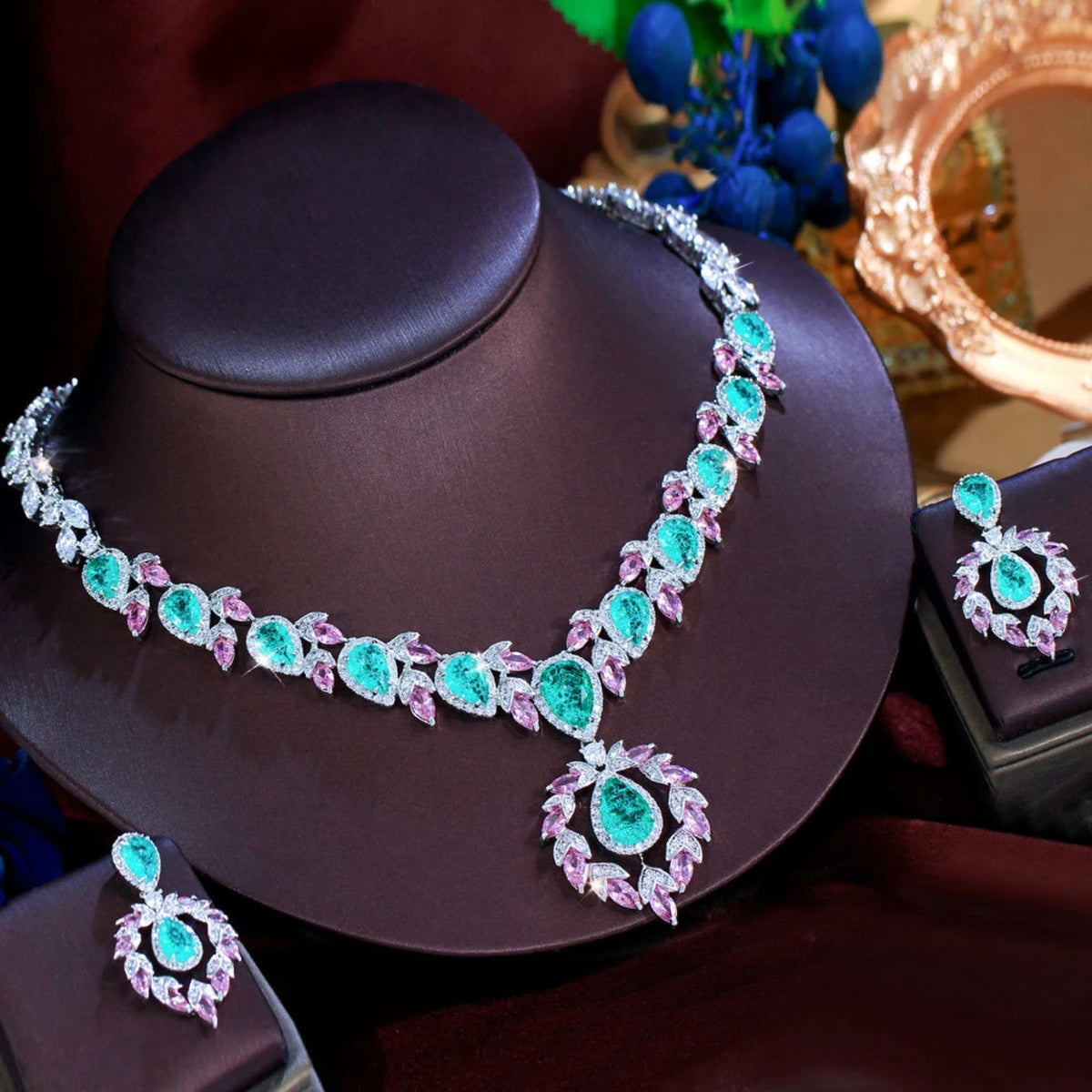 Water Drop Jewellery Set