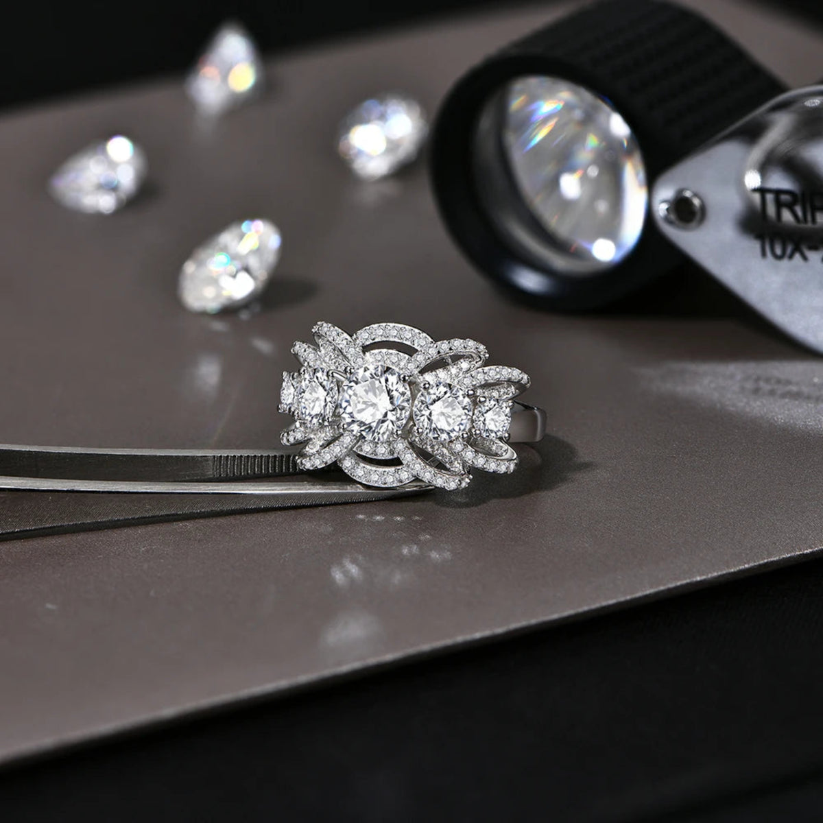 bridal moissanite jewellery