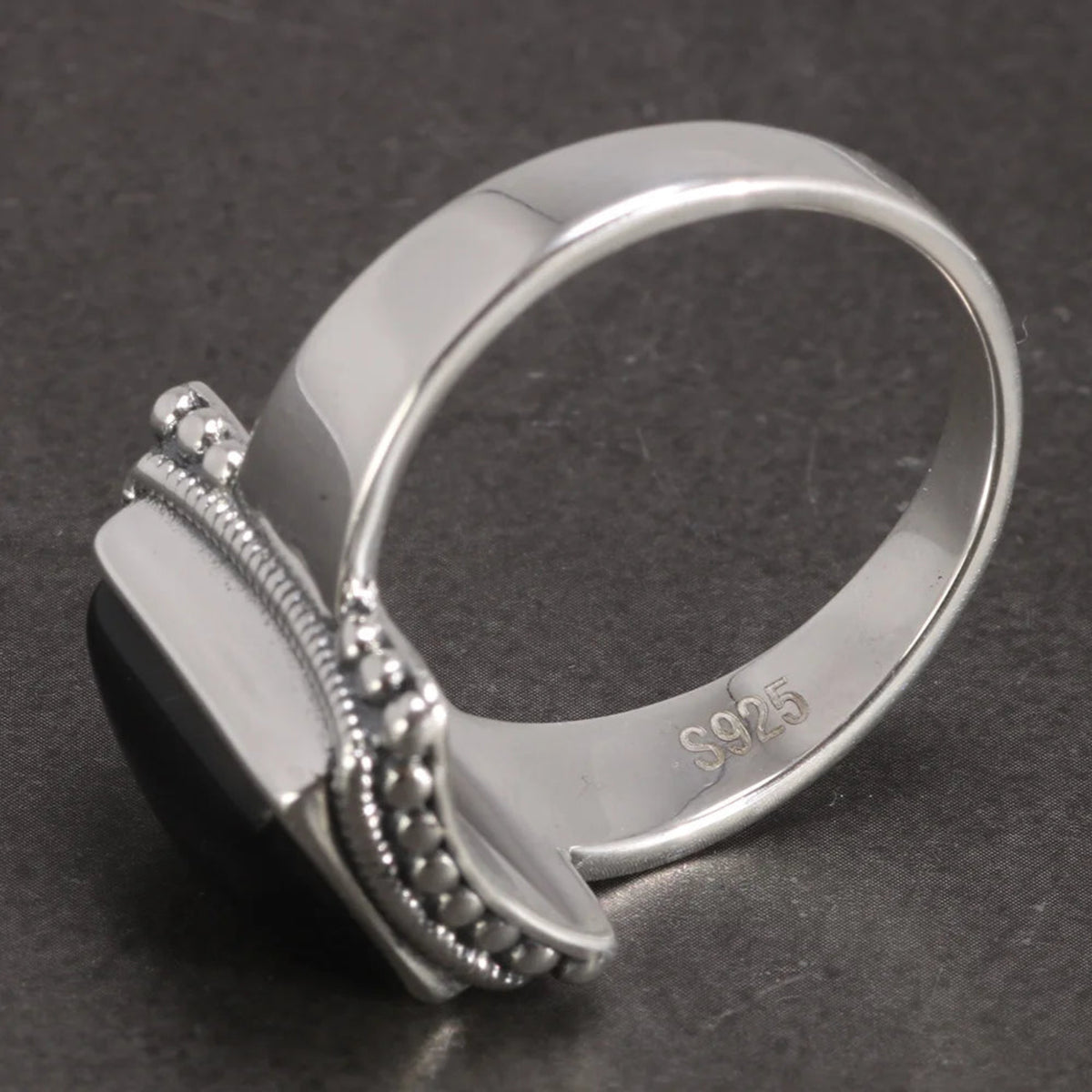 designer silver ring