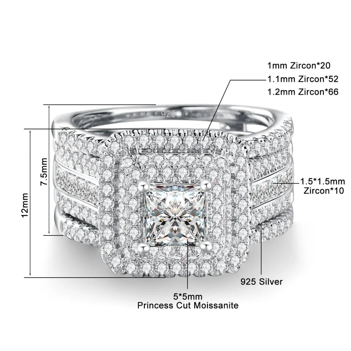 engagement ring set