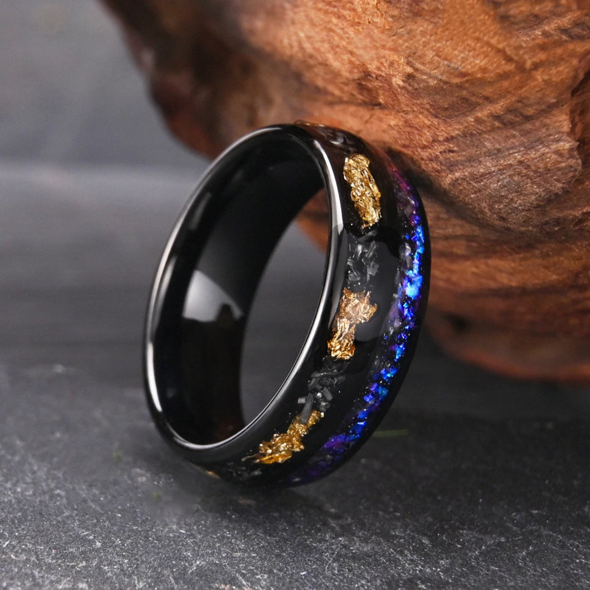 gold foil ring 