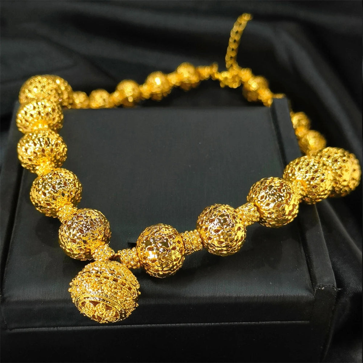 gold plated jewellery set for women