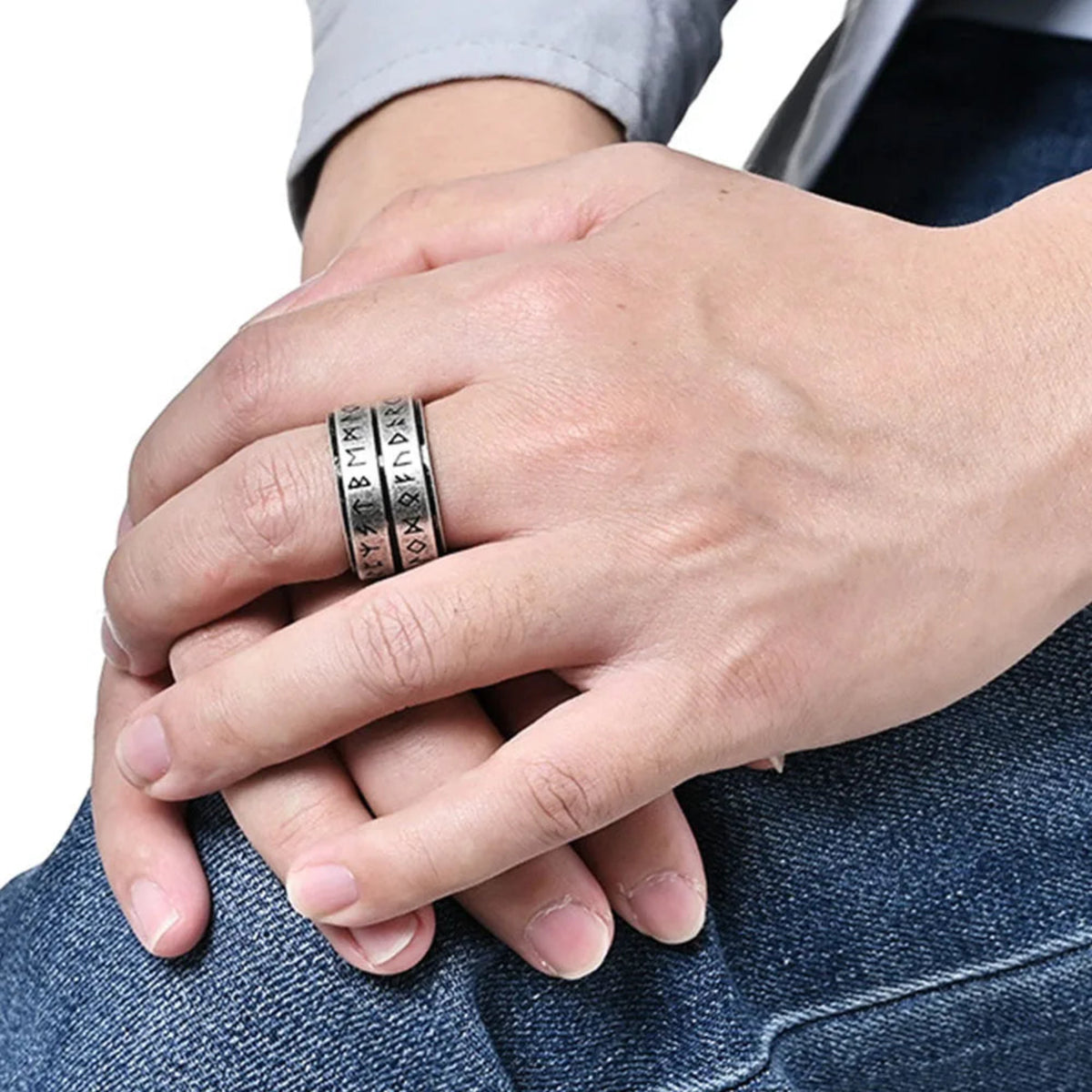 handmade style Viking ring