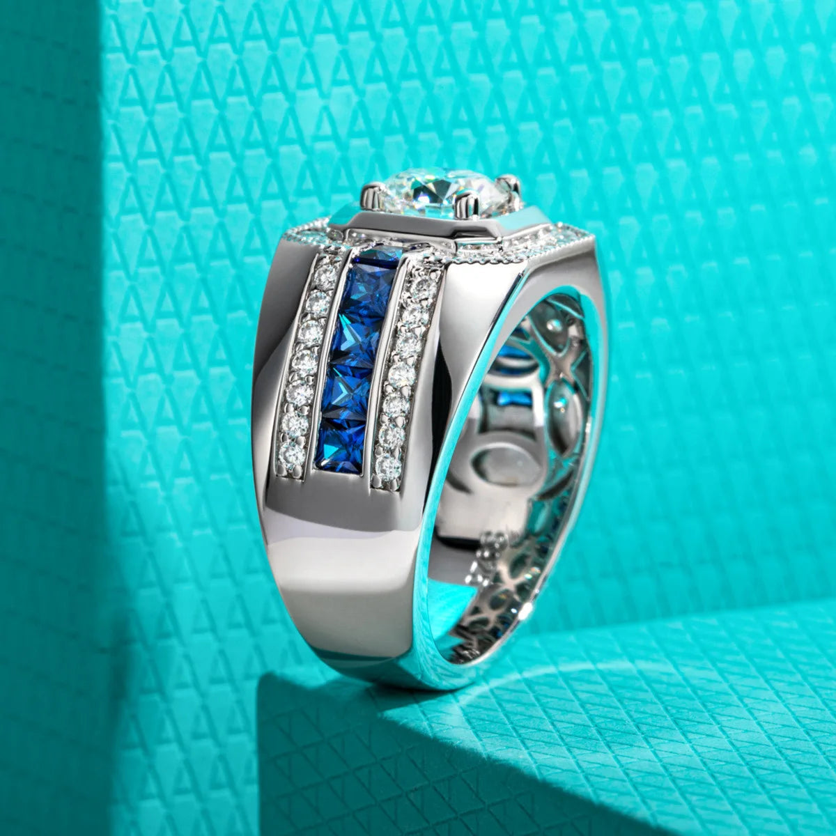 luxury men wedding band