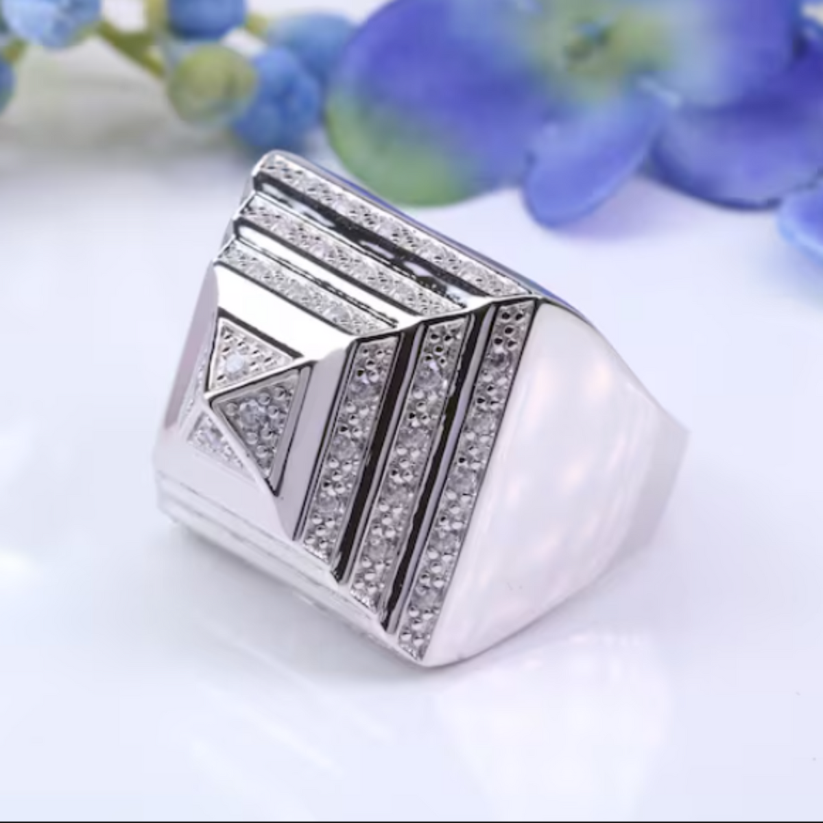 men's statement ring