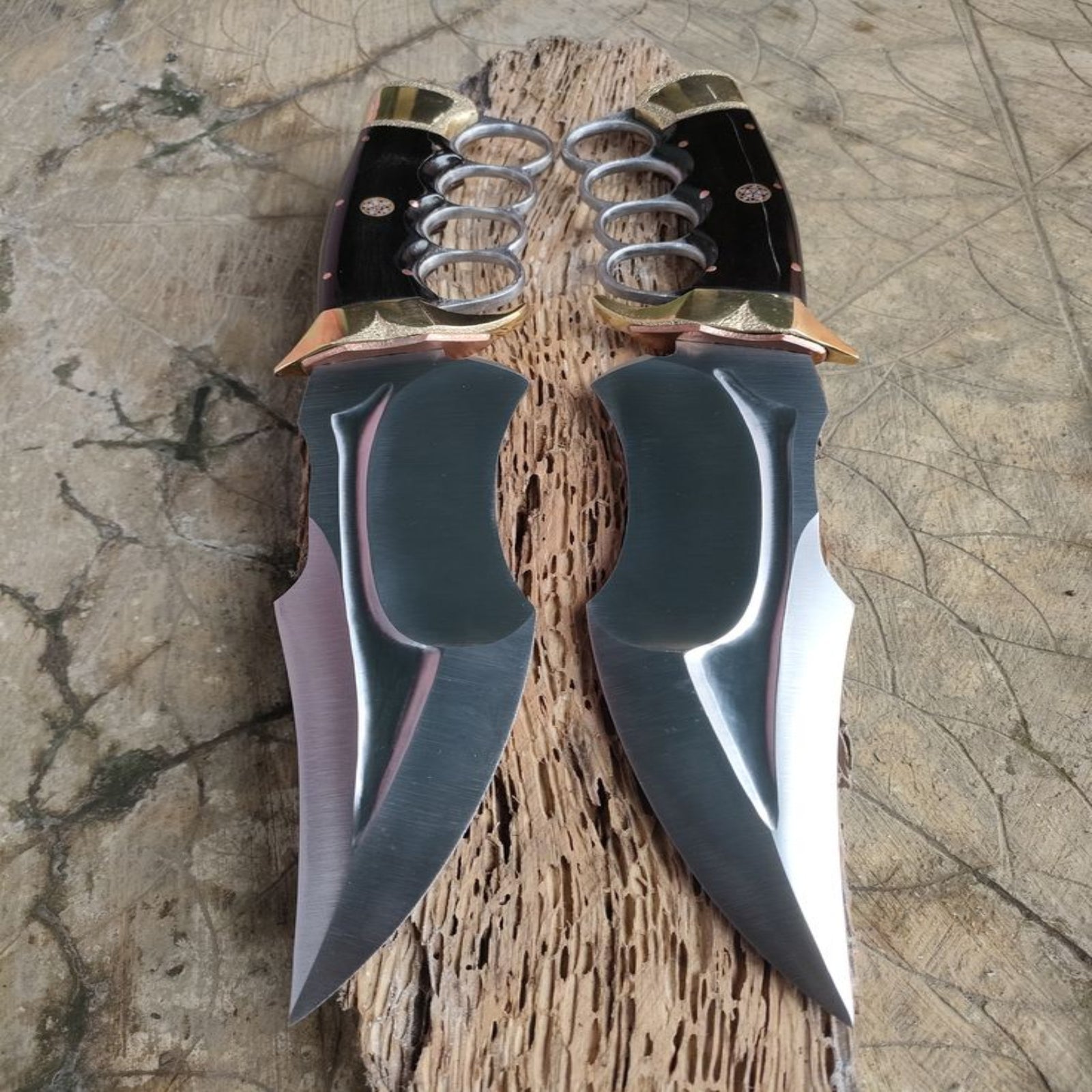 stainless steel trench knife