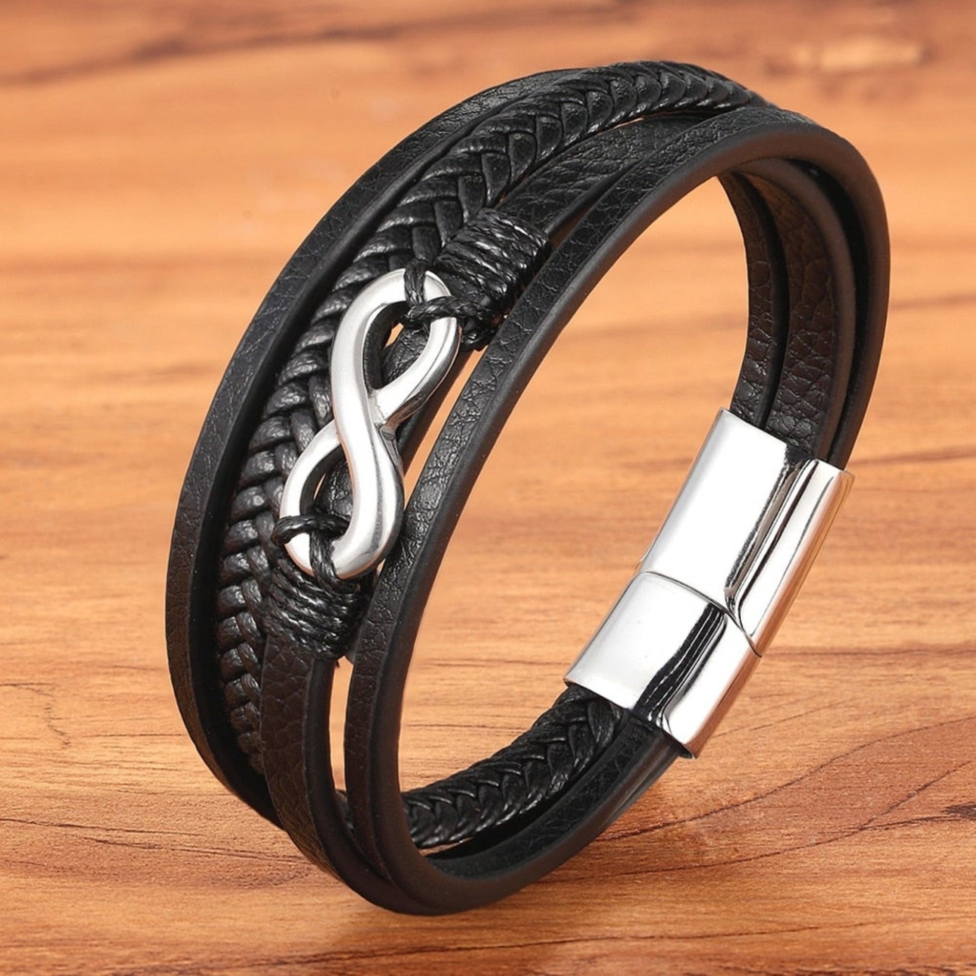 Multi Layer Leather Bracelet