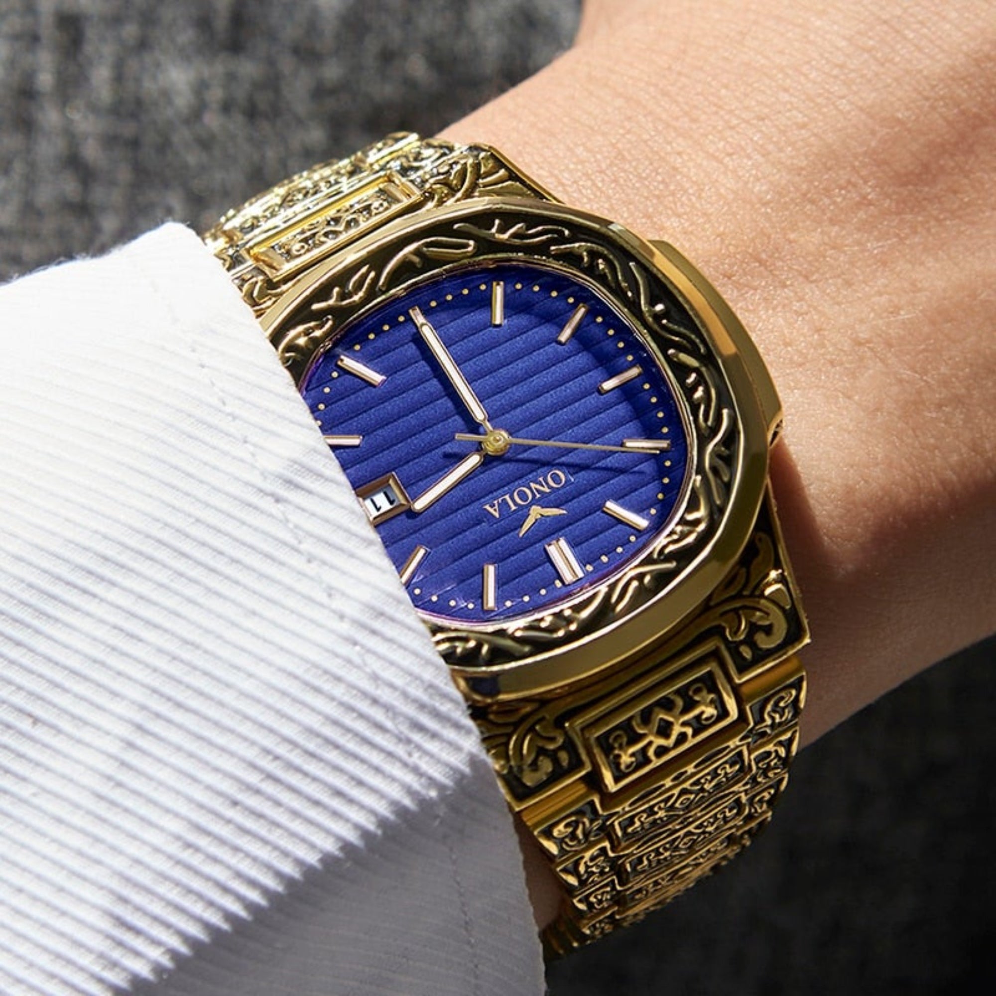 Arabic calligraphy dial watch