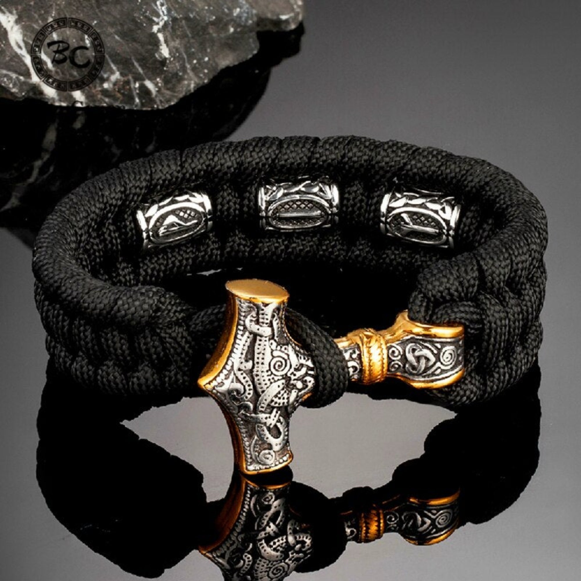 Viking Military Hammer Bracelets